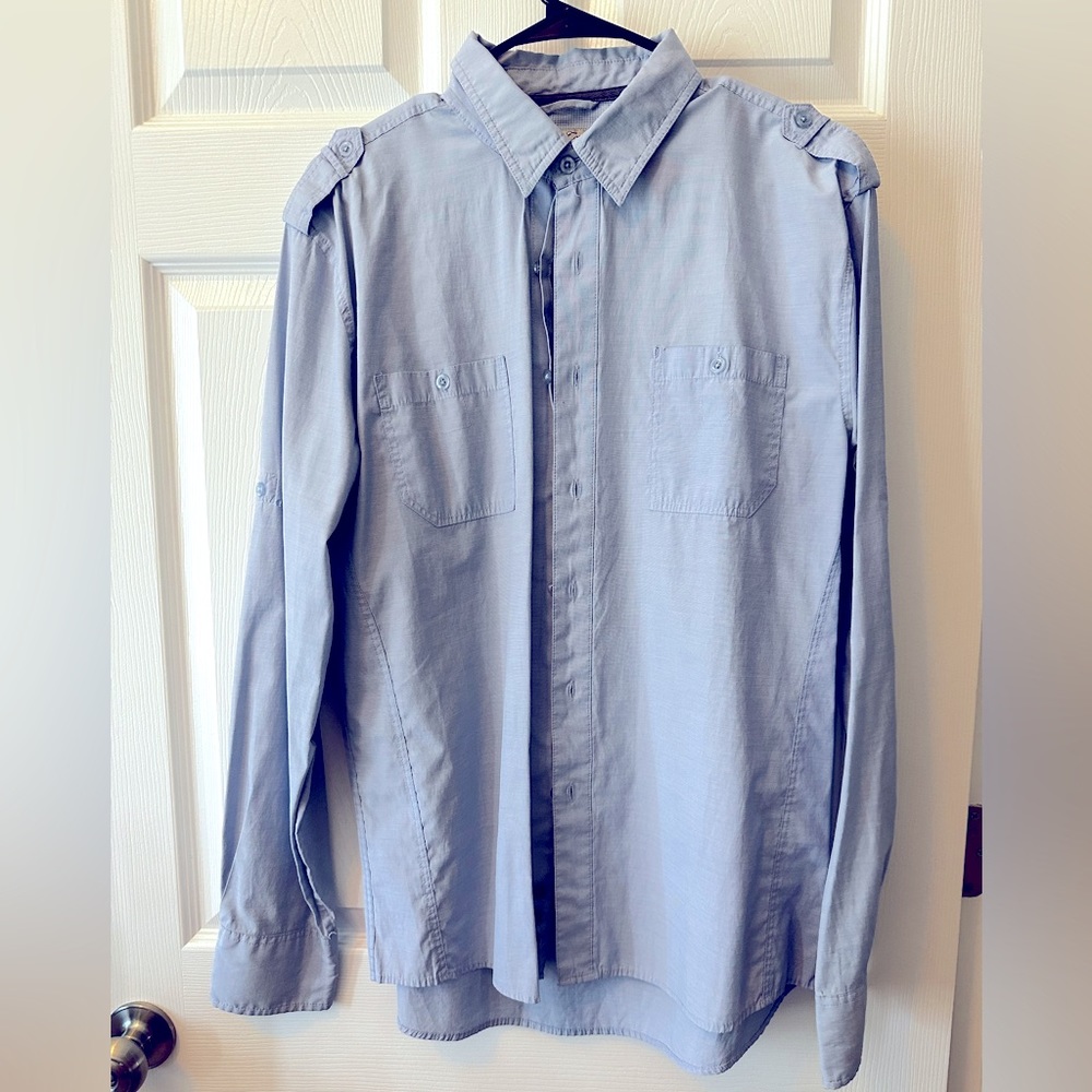 Men’s Blue Button Down